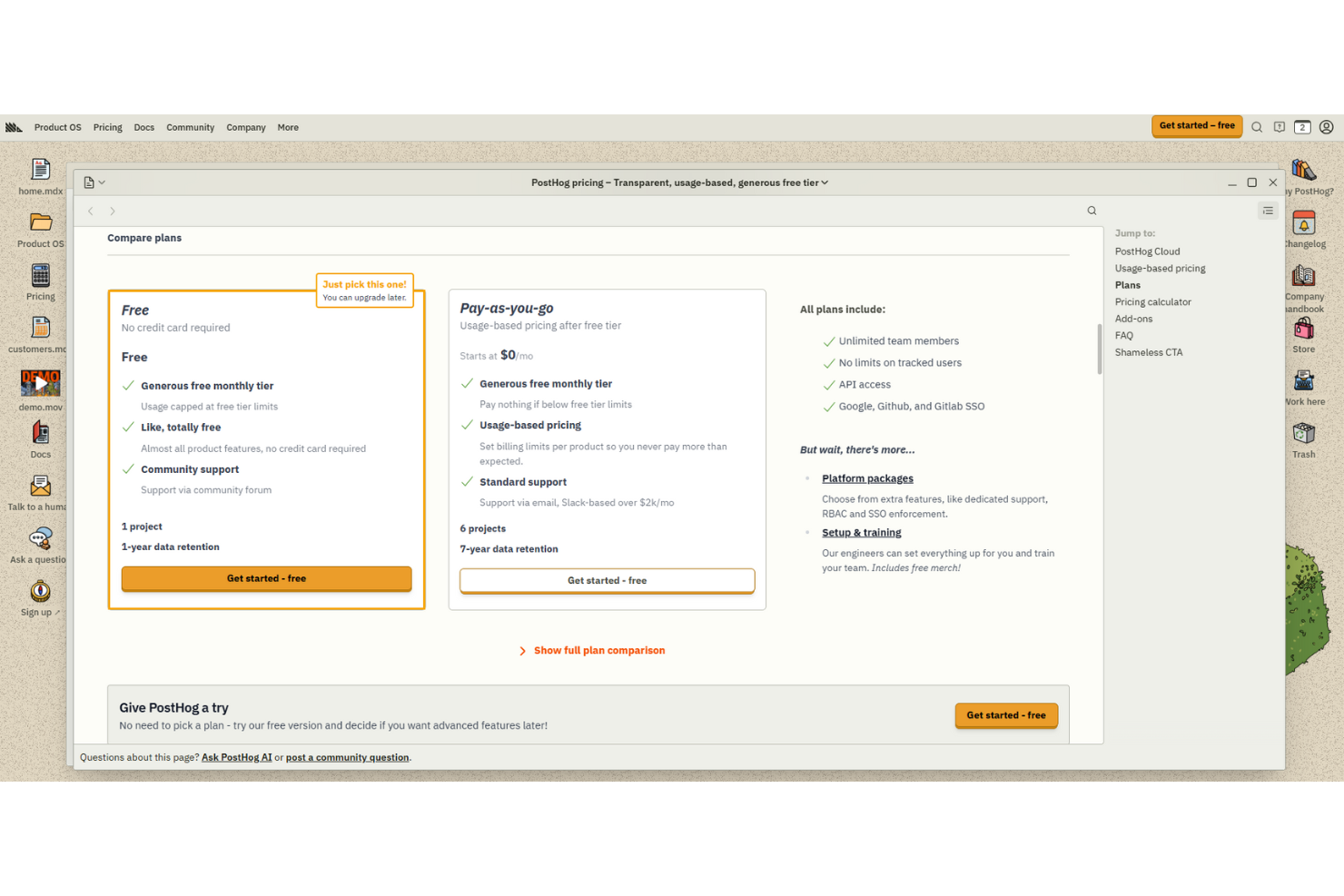  screenshot - PostHog Review: Pros, Cons, Features, and Pricing