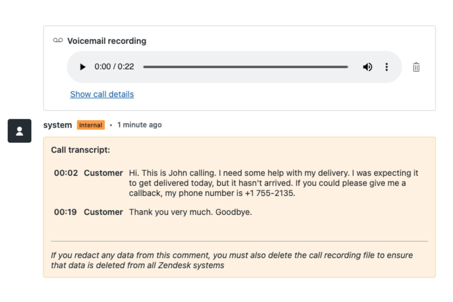  screenshot - Avis sur Zendesk Talk : avantages, inconvénients, fonctionnalités et tarifs expliqués