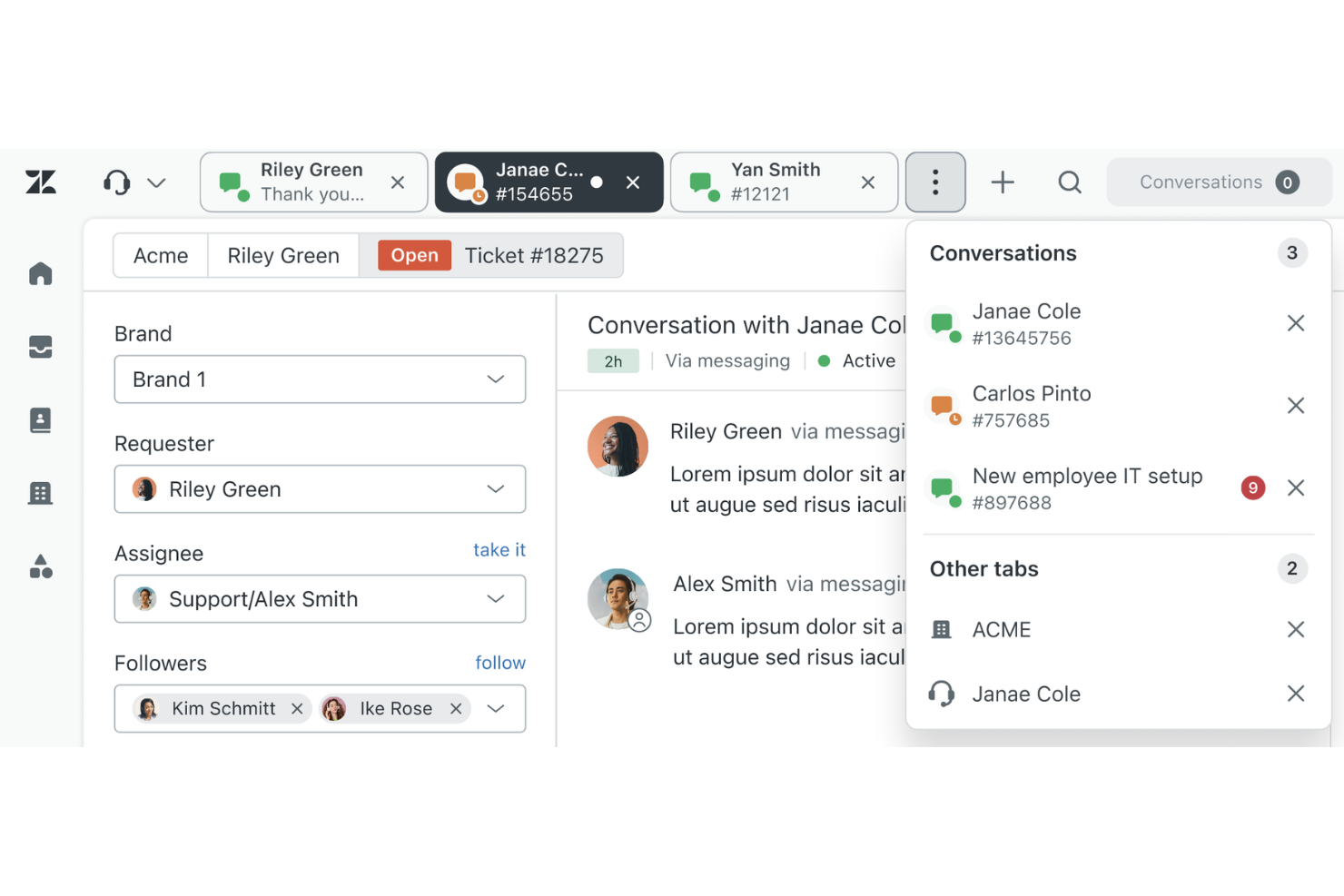  screenshot - Zendesk Talk -arvostelu: edut, haitat, ominaisuudet ja hinnoittelu selitettynä