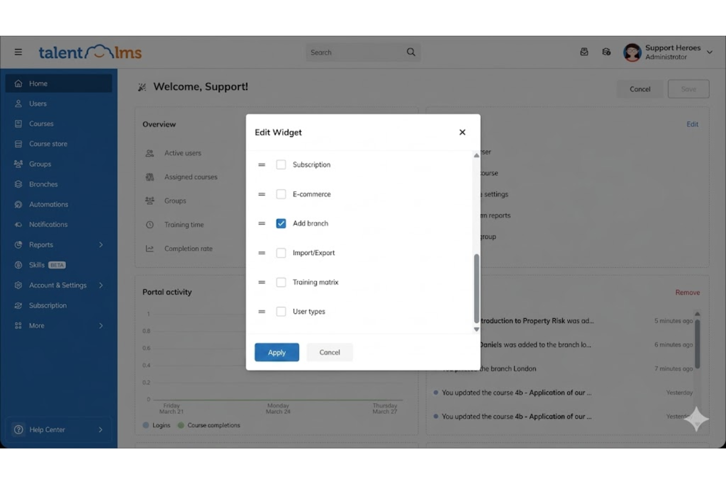  screenshot - Avis sur TalentLMS : avantages, inconvénients, fonctionnalités et tarifs expliqués