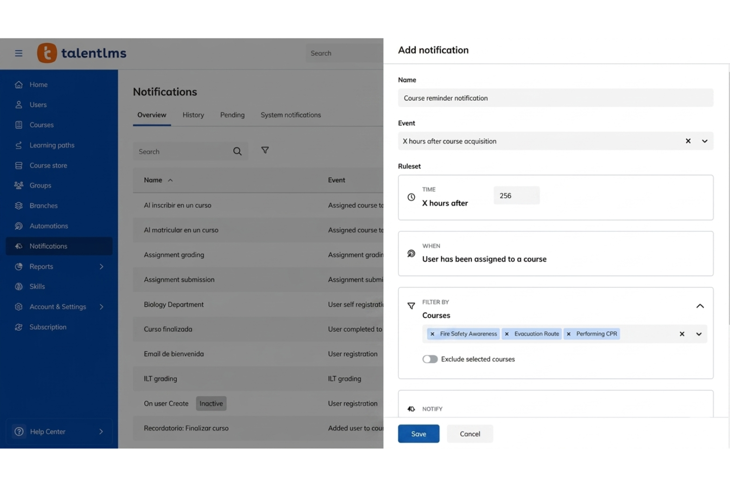  screenshot - Avis sur TalentLMS : avantages, inconvénients, fonctionnalités et tarifs expliqués