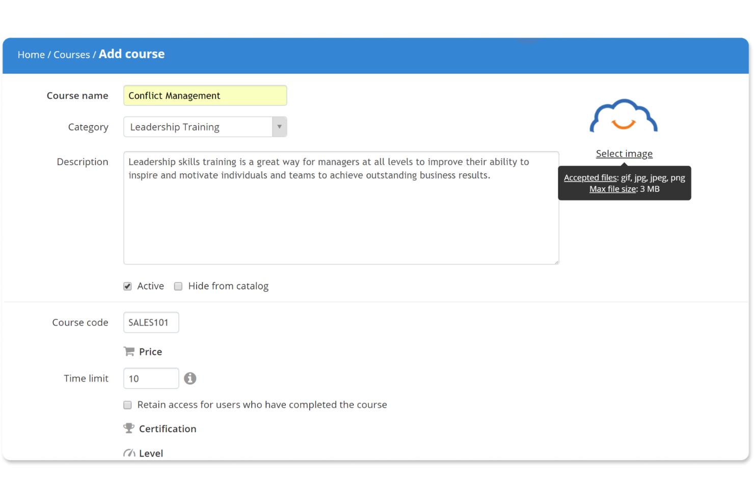  screenshot - Avis sur TalentLMS : avantages, inconvénients, fonctionnalités et tarifs expliqués