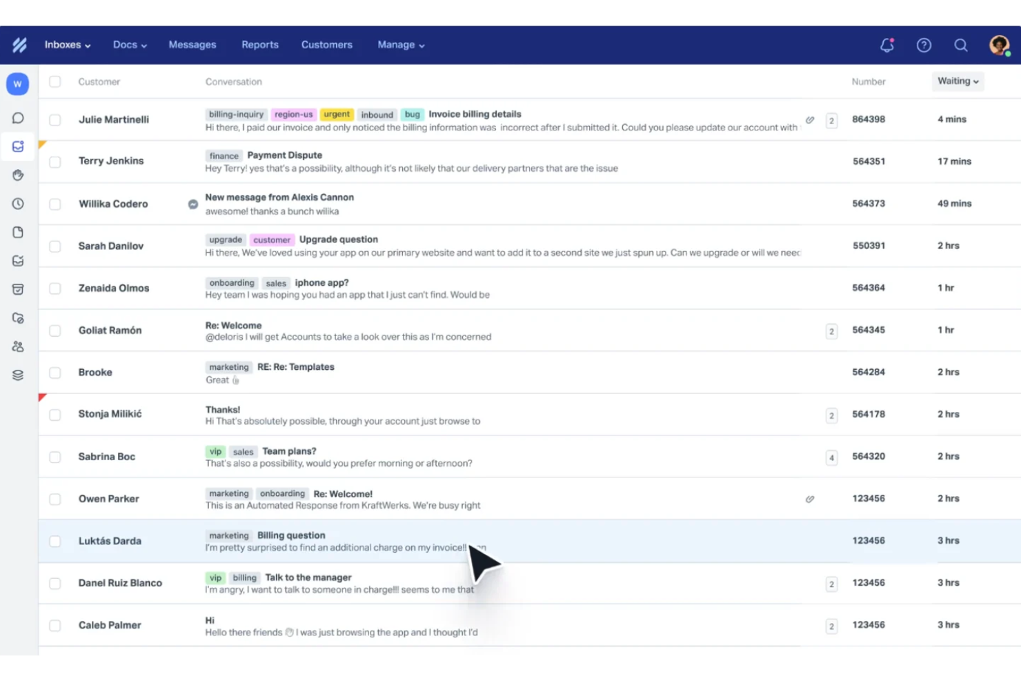  screenshot - Recension av Help Scout: Fördelar, nackdelar, funktioner och priser