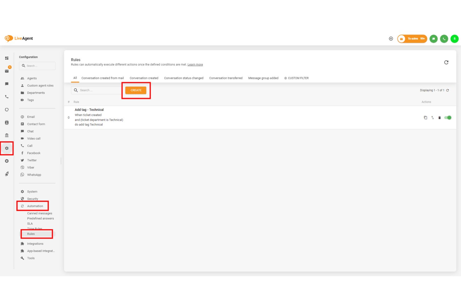 screenshot - Recensione di LiveAgent: pro, contro, funzionalità e prezzi