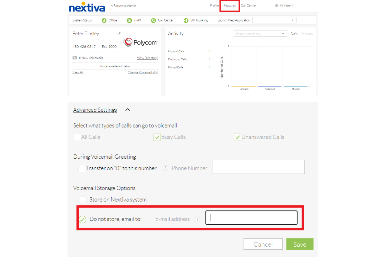  screenshot - Nextiva Review: Pros, Cons, Features and Pricing