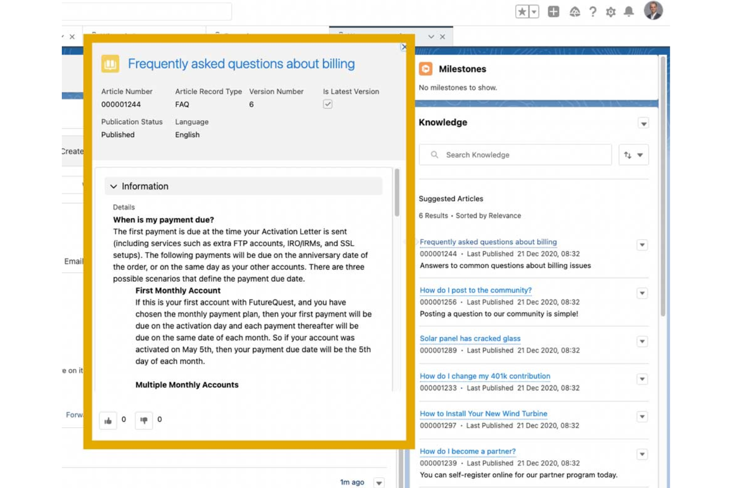  screenshot - Recension av Agentforce Service: Fördelar, nackdelar, funktioner och priser
