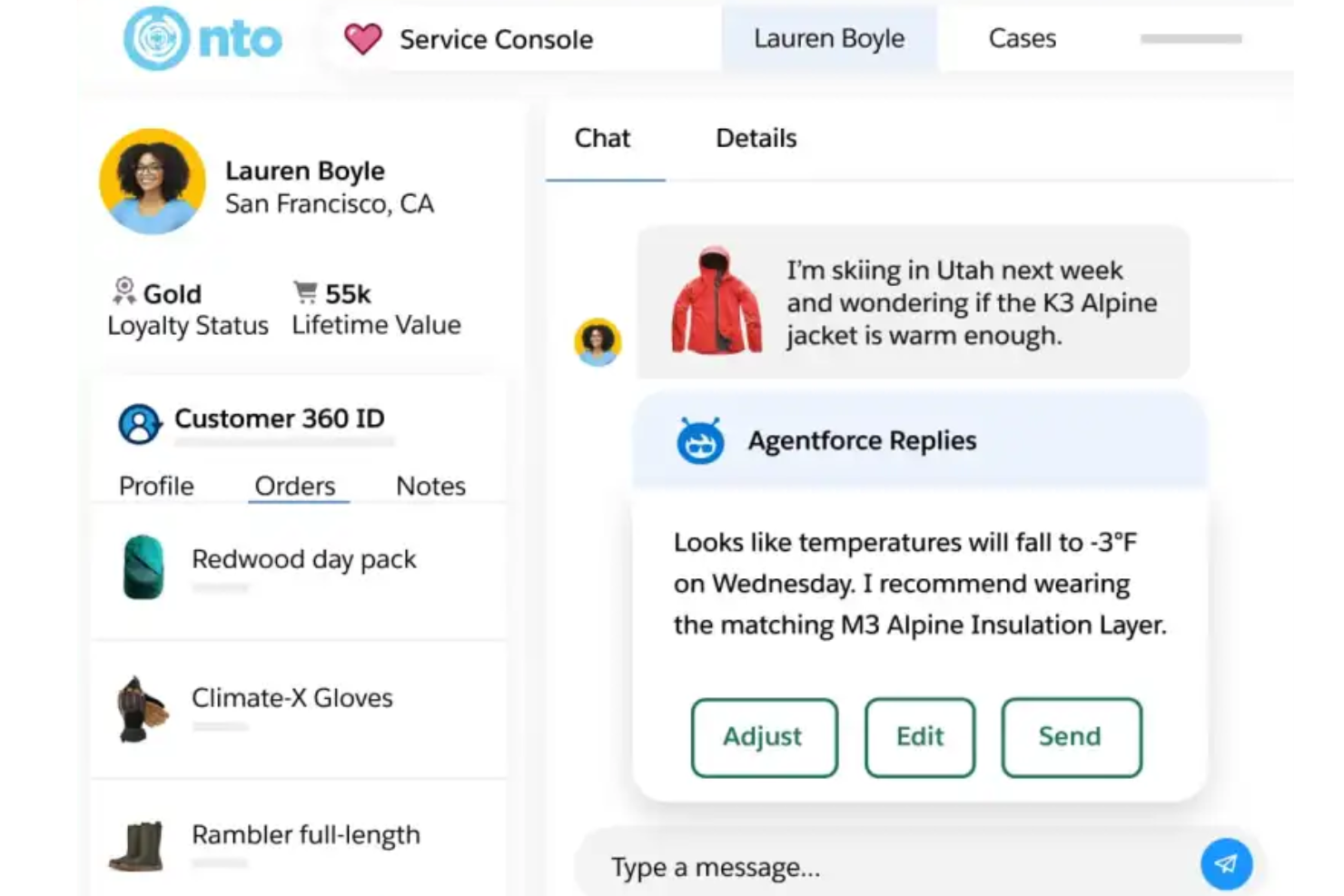  screenshot - Recension av Agentforce Service: Fördelar, nackdelar, funktioner och priser
