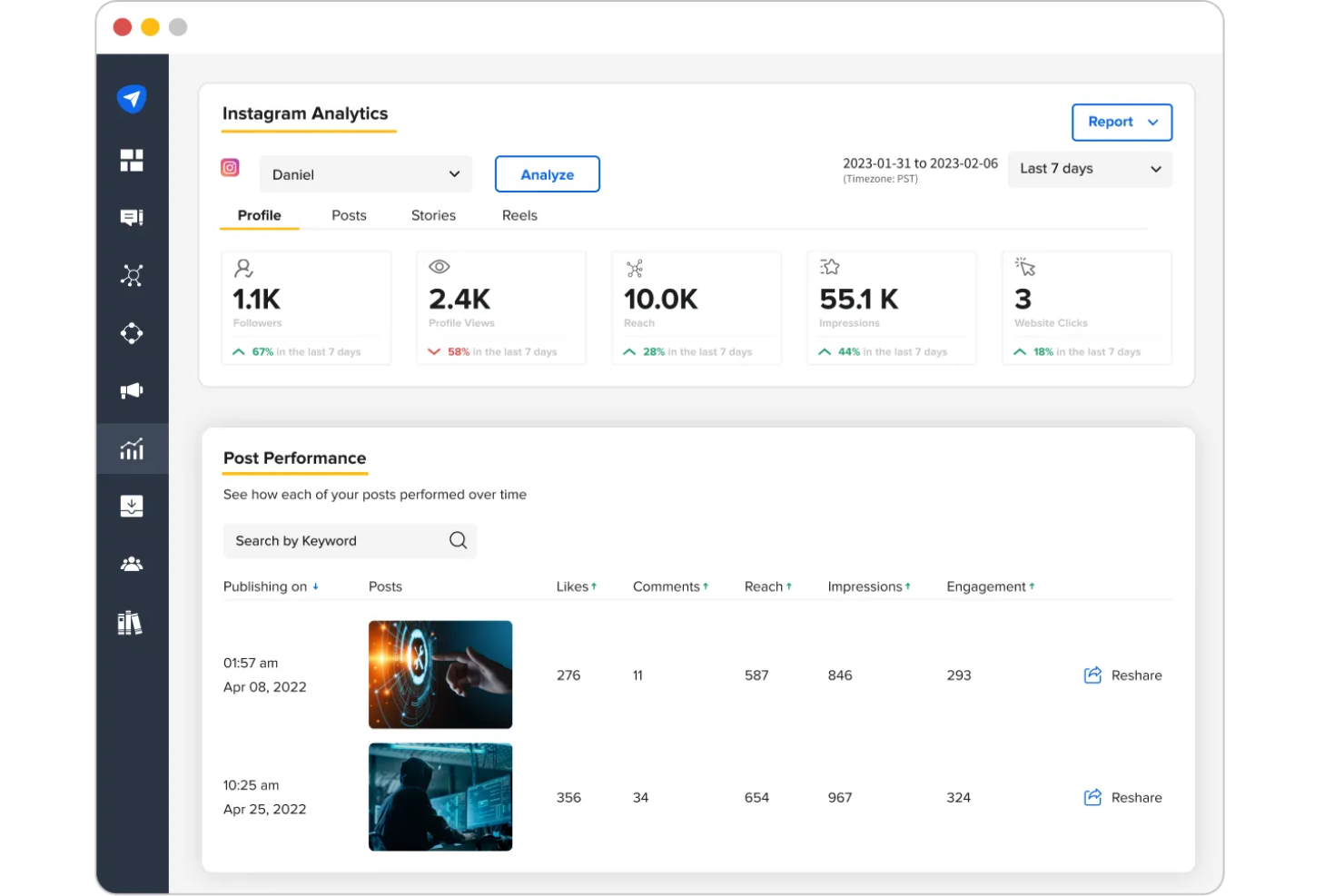 SocialPilot screenshot - Die 10 besten Alternativen zu Sprout Social im Test 2026