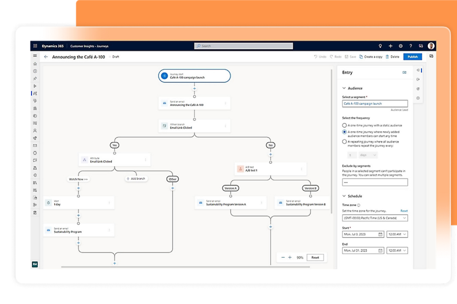 Microsoft Dynamics 365 CRM screenshot - 10 CRM für Kleinunternehmen für 2026