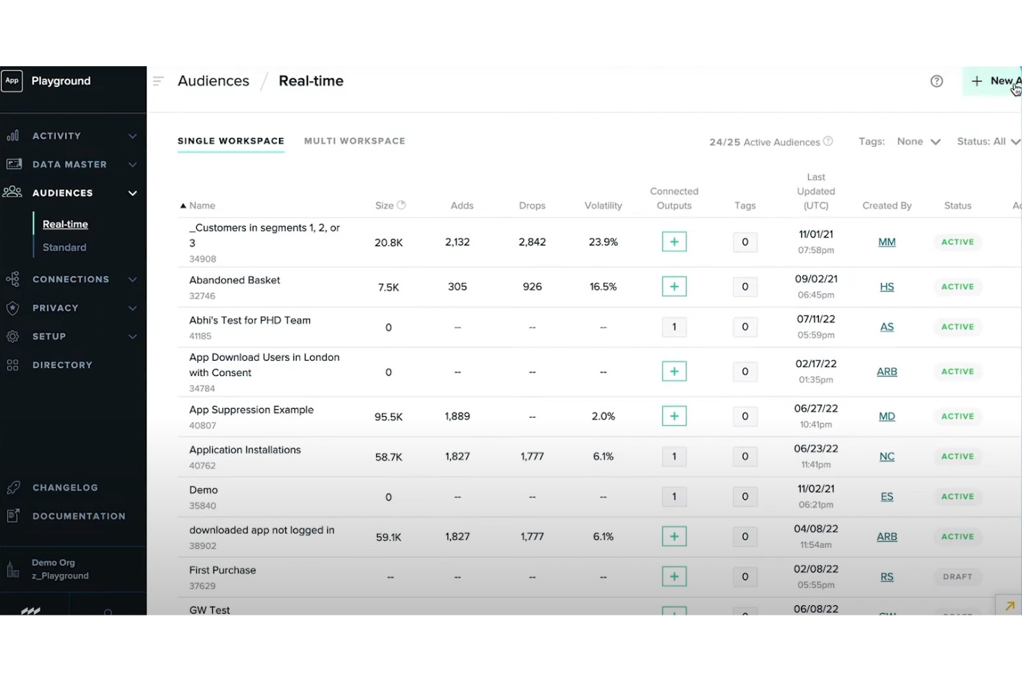 mParticle screenshot - 10 meilleures plateformes de données clients en Inde évaluées en 2026