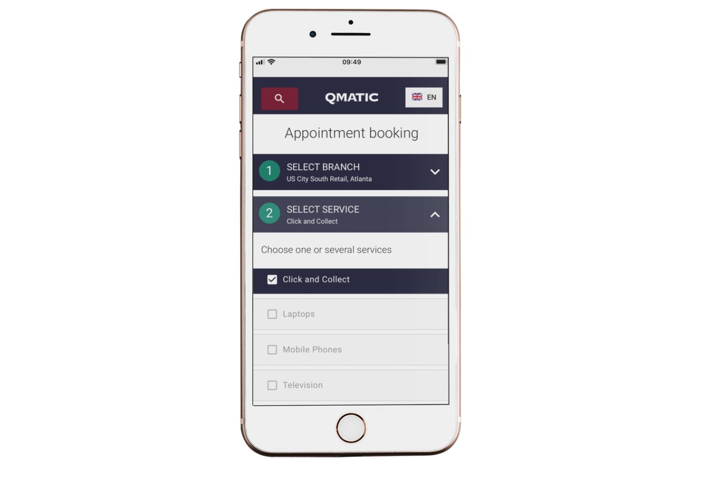 Qmatic screenshot - 10 beste Softwarelösungen für Kundenflussmanagement 2026