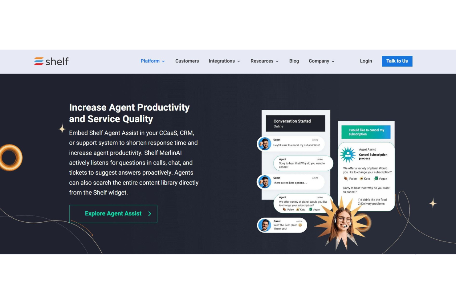 Shelf screenshot - 10 Meilleurs Logiciels de Centre d’Appels pour Petites Entreprises en 2026
