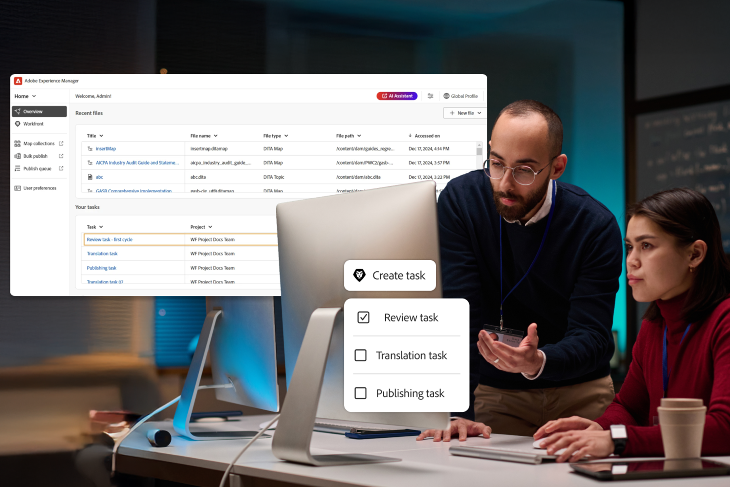 Adobe Experience Manager screenshot - Les 10 meilleures plateformes d’expérience numérique évaluées pour 2026