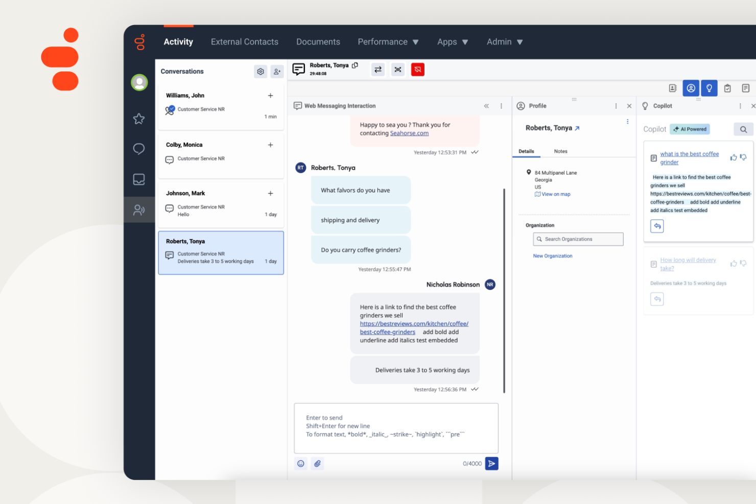 Genesys Cloud CX screenshot - 10 beste Kixie-Alternativen für den Vertriebsdialer im Jahr 2026