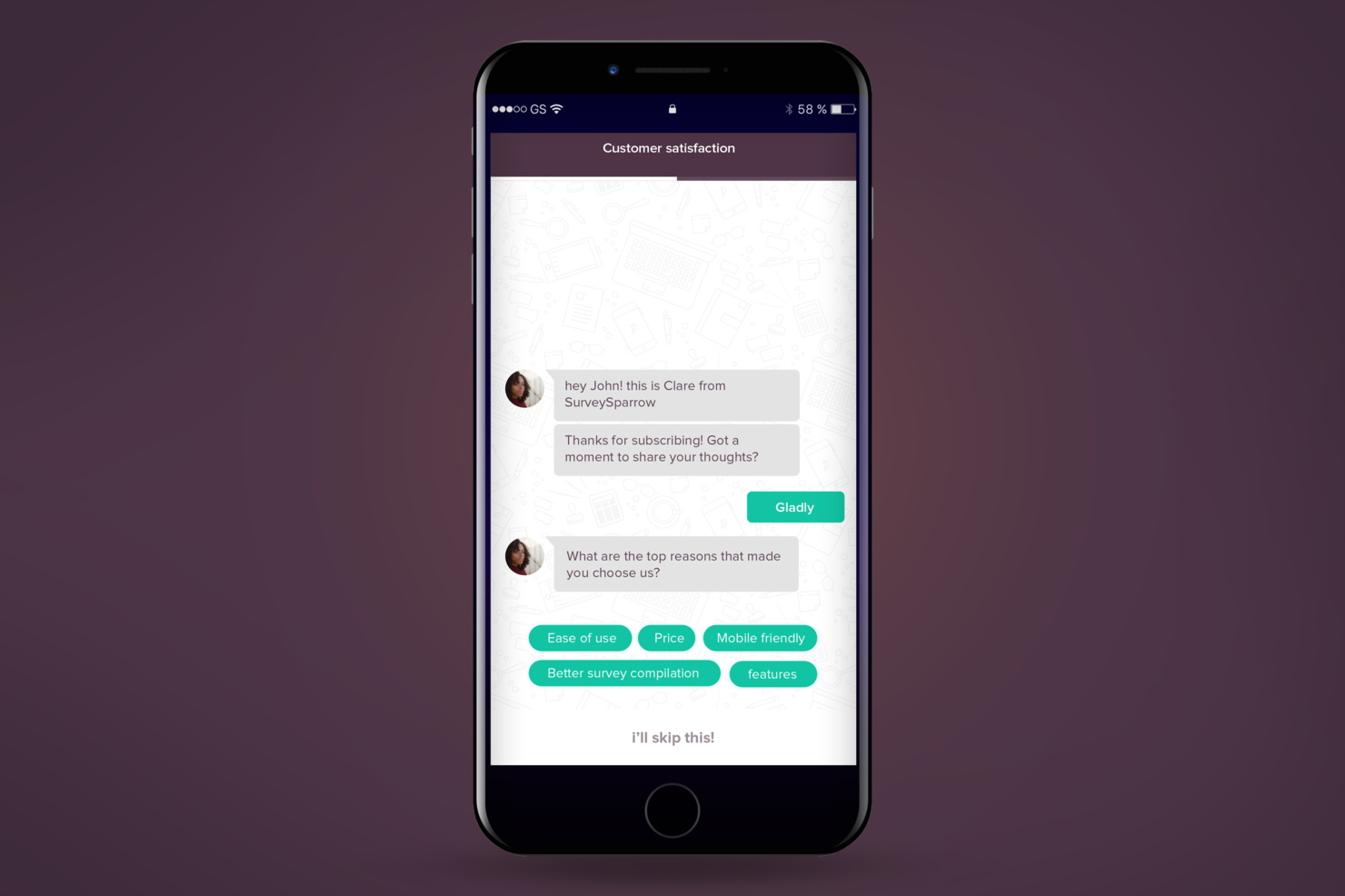 SurveySparrow screenshot - 10 meilleurs outils de création de sondages par IA évalués en 2026