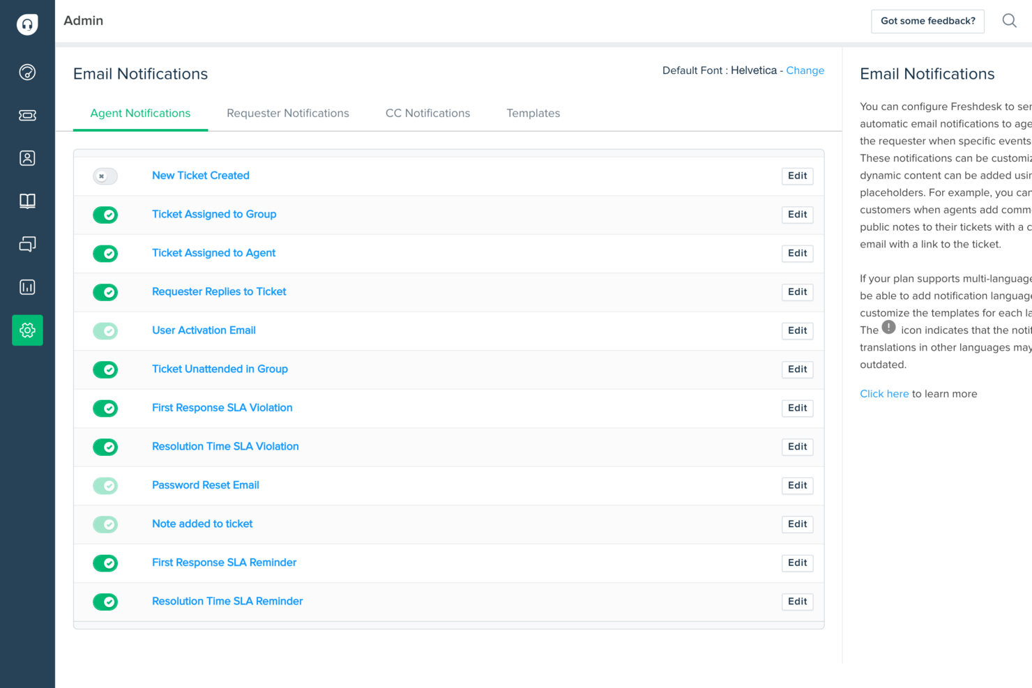 Freshdesk screenshot - Las 10 mejores plataformas de experiencia del cliente con IA en 2026