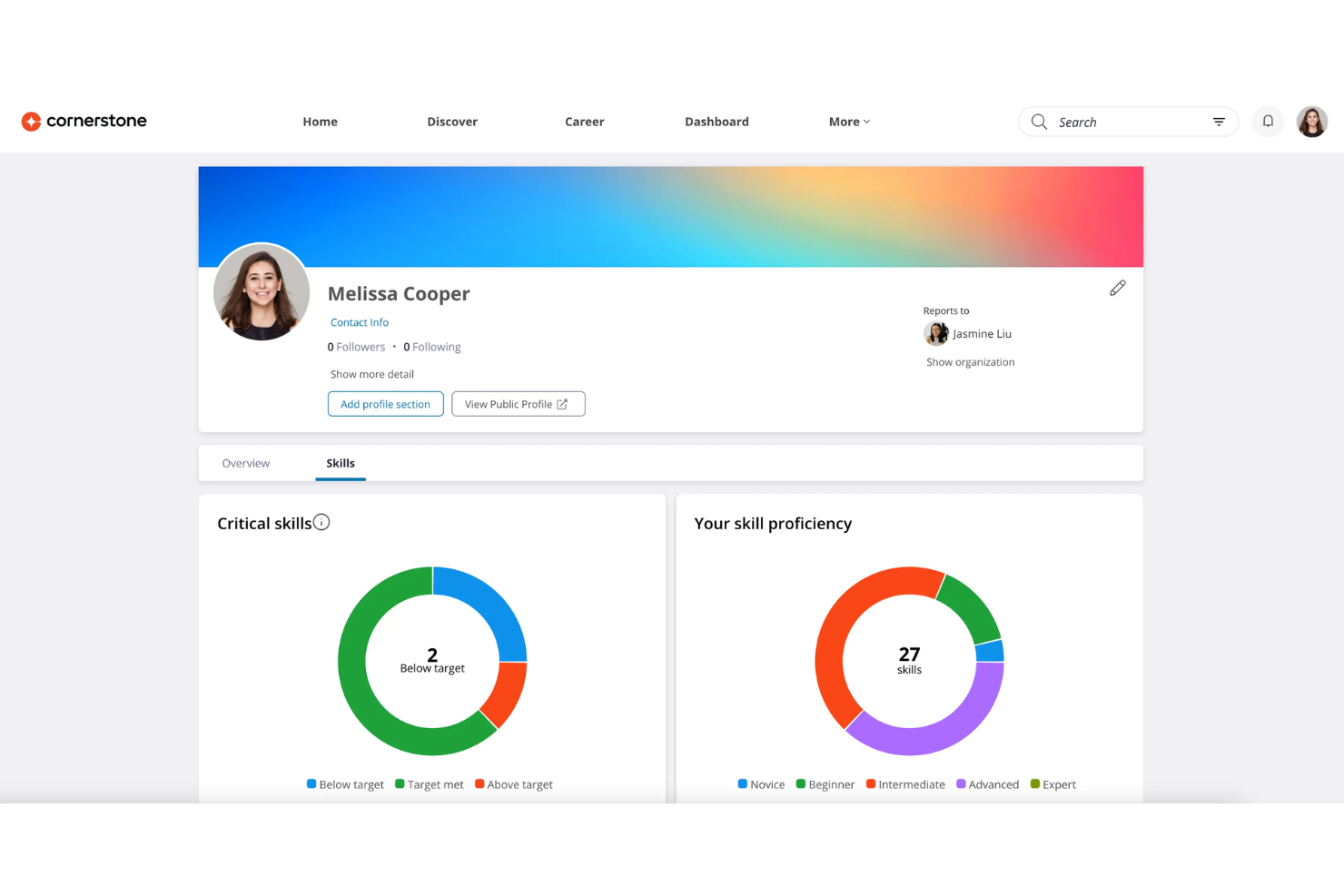 Cornerstone screenshot - Las 10 mejores alternativas a Docebo para la formación de clientes en 2026