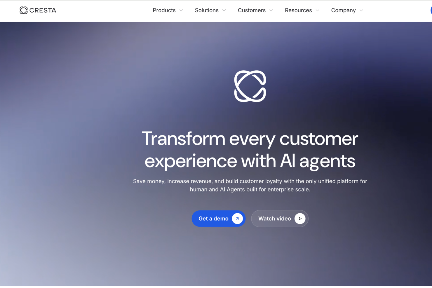 Cresta screenshot - 10 meilleures plateformes d’automatisation de l’expérience client pour 2026