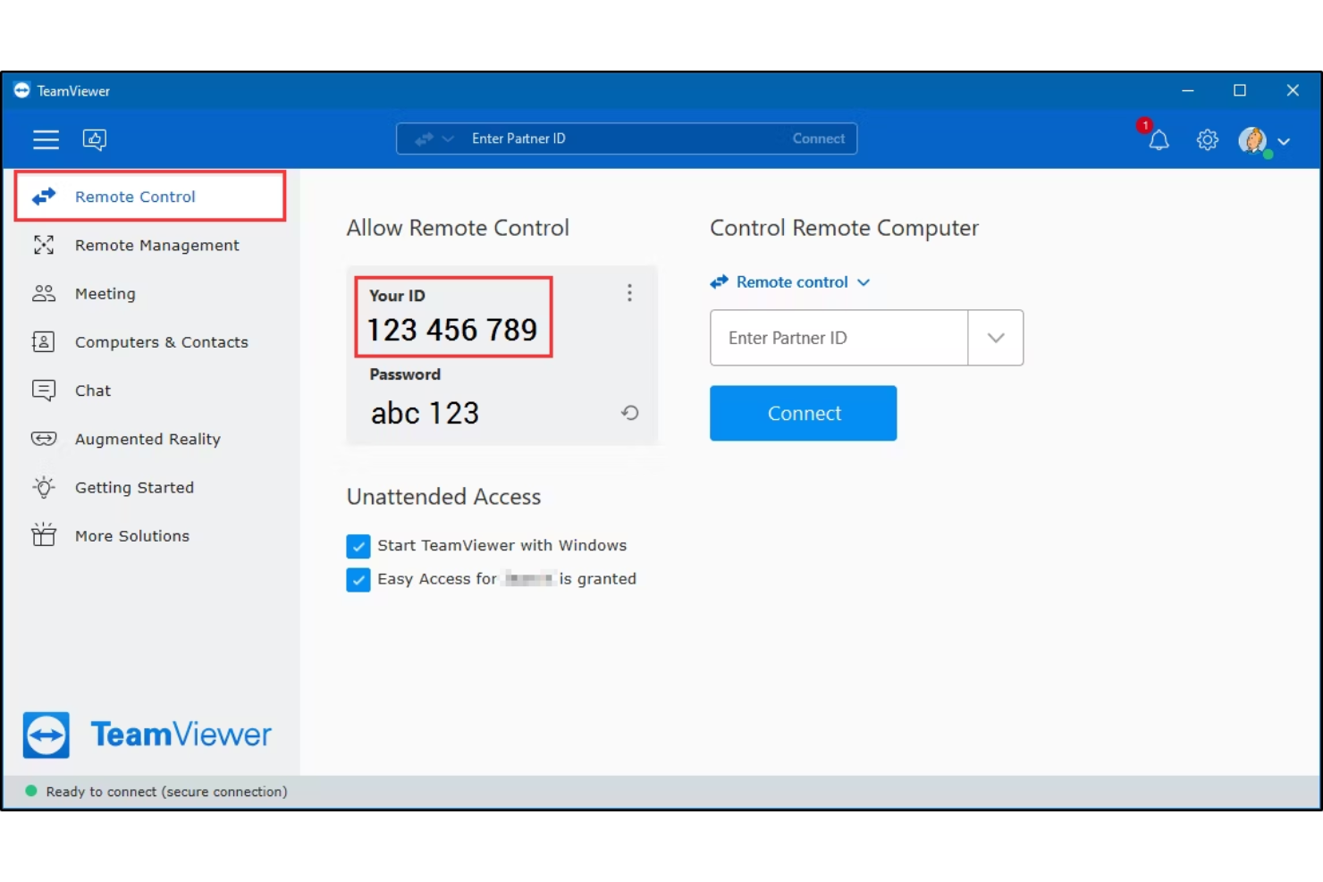TeamViewer screenshot - Die 10 besten Remote-Helpdesk-Softwarelösungen im Jahr 2026