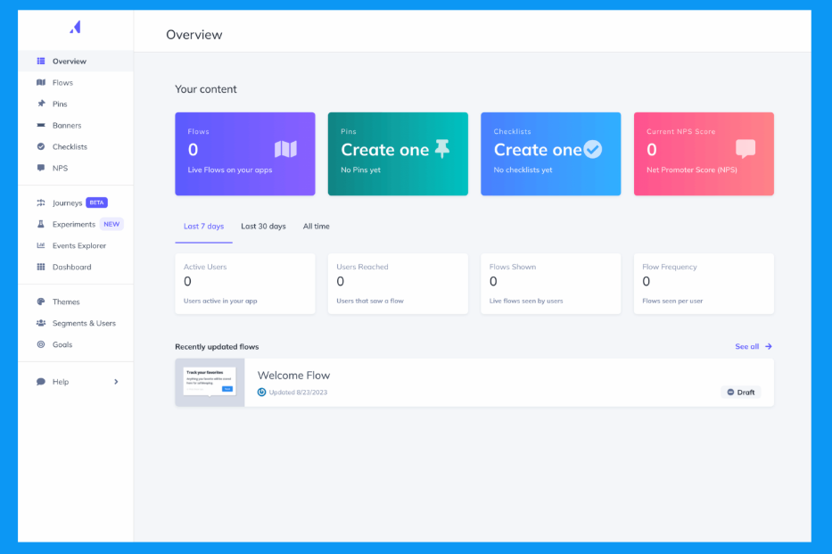 Appcues screenshot - 10 mejores plataformas de incorporación de clientes con IA en 2026