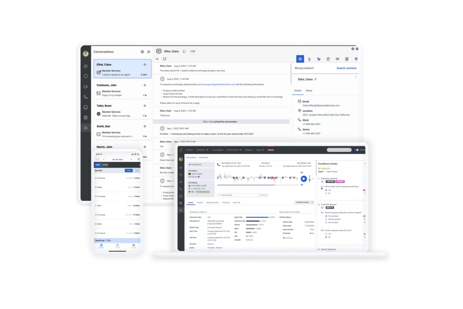 Genesys Cloud CX screenshot - Las 10 mejores alternativas a Five9 para centros de contacto en 2026