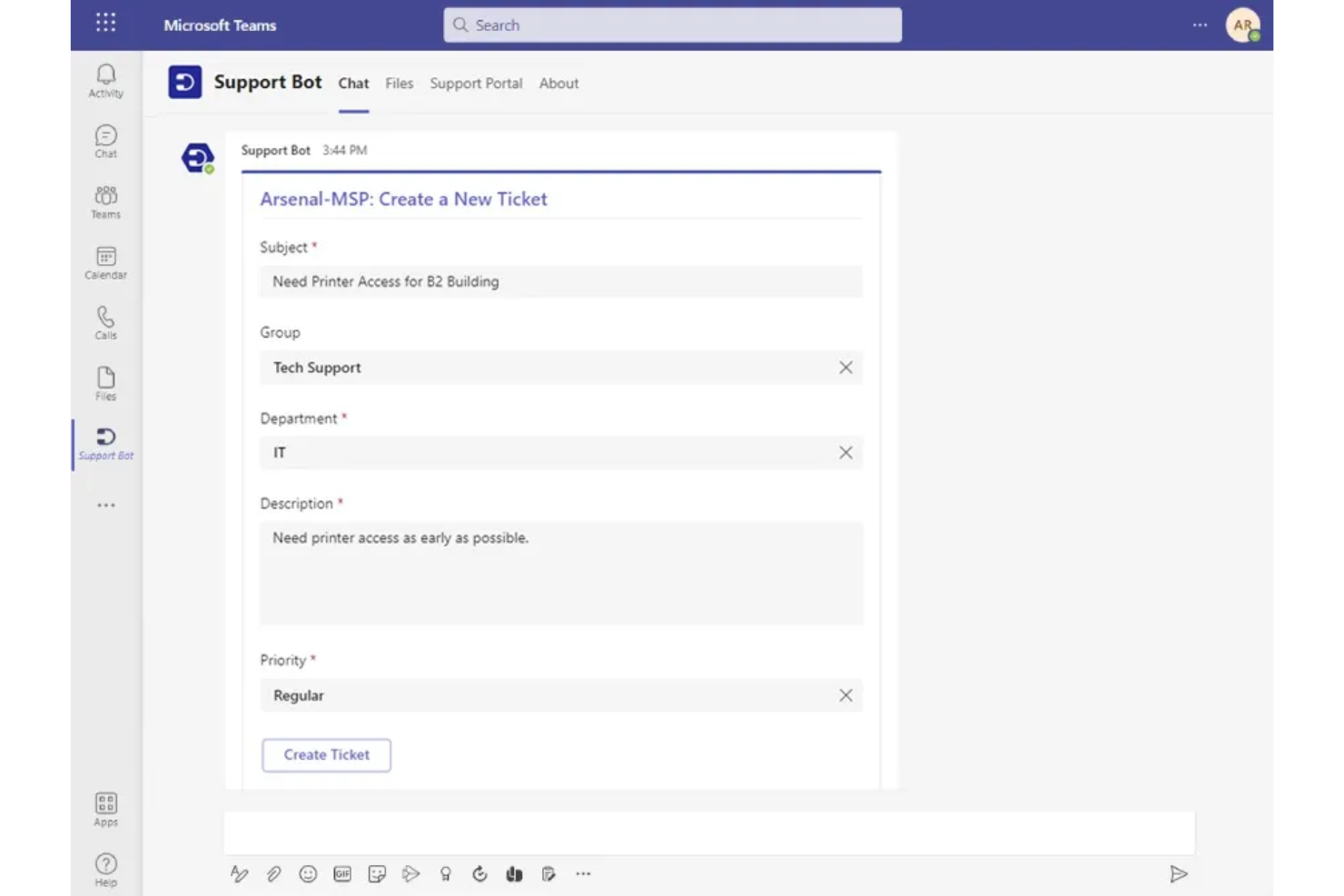 Desk365 screenshot - 10 migliori strumenti alternativi a Spiceworks per il supporto tecnico nel 2026
