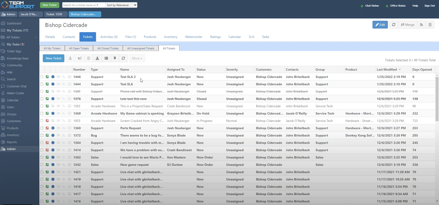 TeamSupport screenshot - Le 10 migliori alternative a Zendesk recensite nel 2026