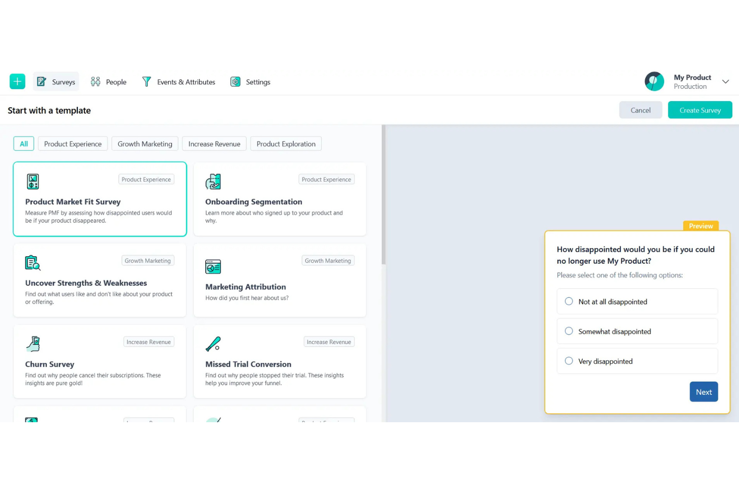 Formbricks screenshot - I 10 migliori strumenti gratuiti per sondaggi del 2026 per raccogliere riscontri