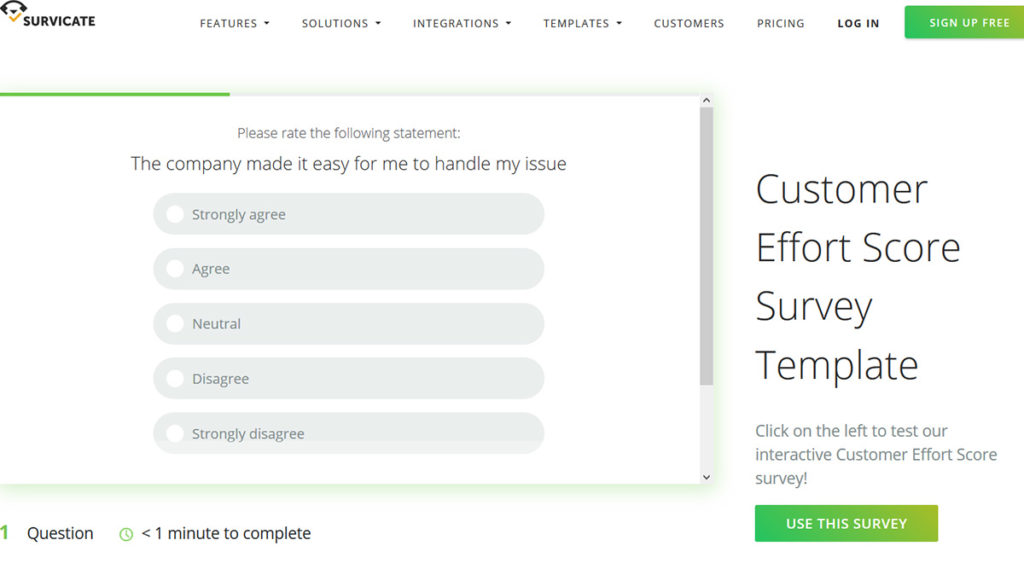 Survicate screenshot - I 10 migliori software per sondaggi online per scoprire informazioni nel 2026
