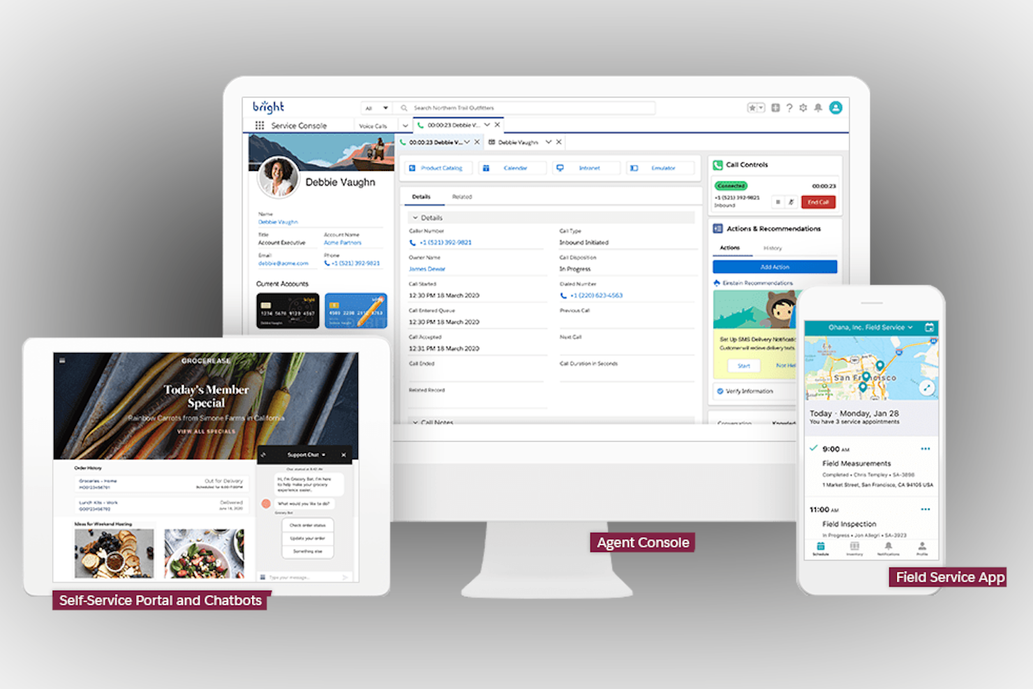 Agentforce Service (formerly Service Cloud) screenshot - I 10 migliori software per il monitoraggio del servizio clienti nel 2026