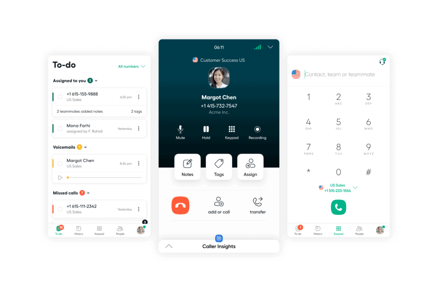 Aircall screenshot - I 10 migliori software per la registrazione dei call center recensiti nel 2026