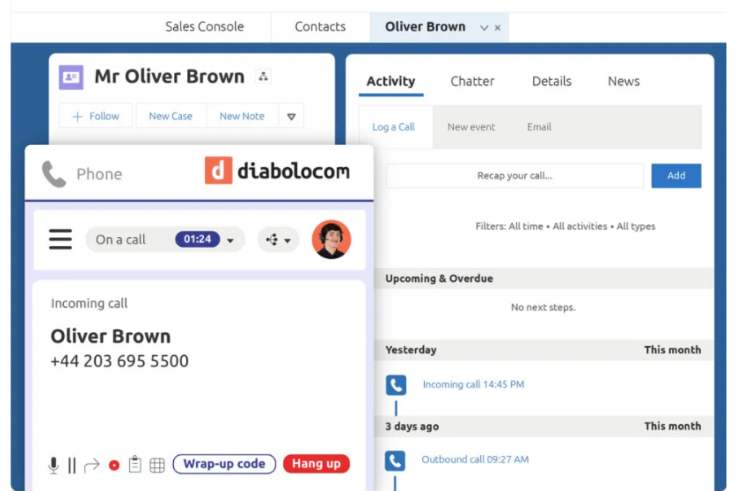 Diabolocom screenshot - I 10 migliori strumenti di analisi del sentimento basati sull’IA recensiti nel 2026