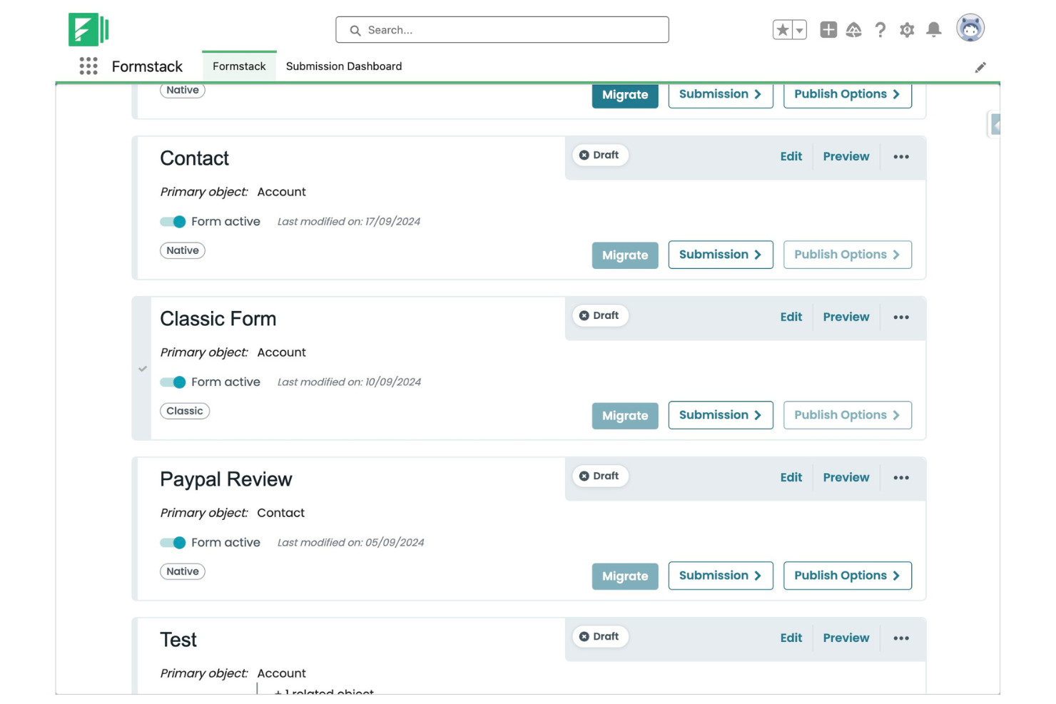 Formstack screenshot - 10 beste alternatieven voor Typeform voor klantenenquêtes in 2026