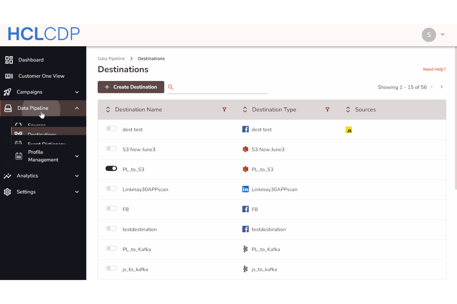 HCL Customer Data Platform (HCL CDP) screenshot - 10 Beste klantgegevensplatforms in India beoordeeld in 2026