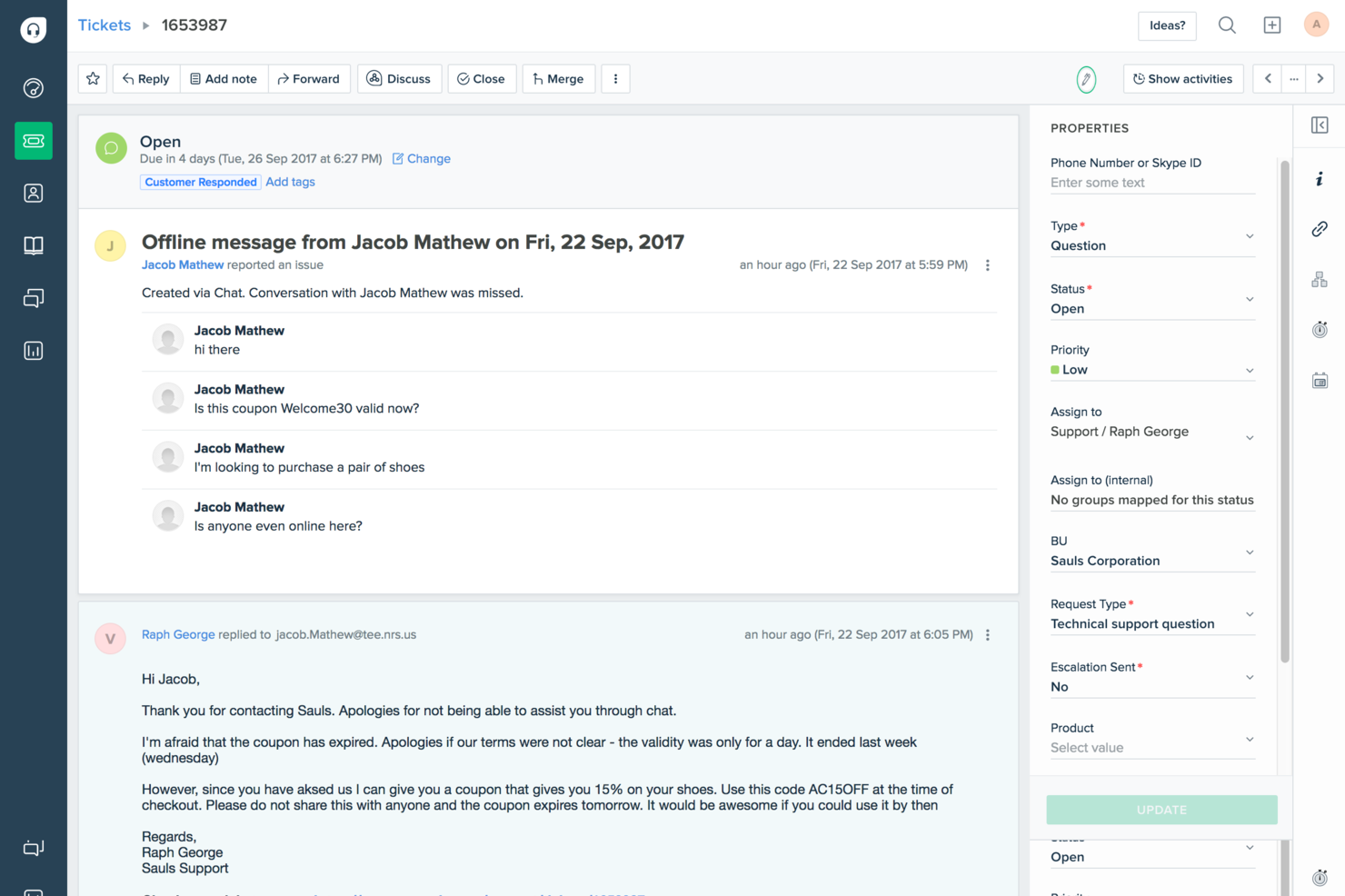 Freshdesk screenshot - 10 beste alternatieven voor Zendesk beoordeeld in 2026
