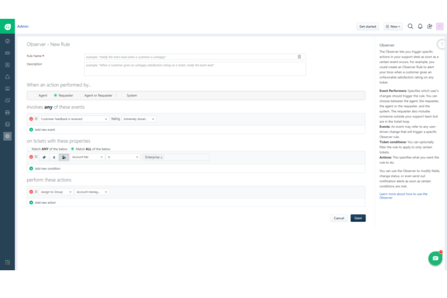 Freshdesk screenshot - 10 beste platforms voor automatisering van klantervaring voor 2026