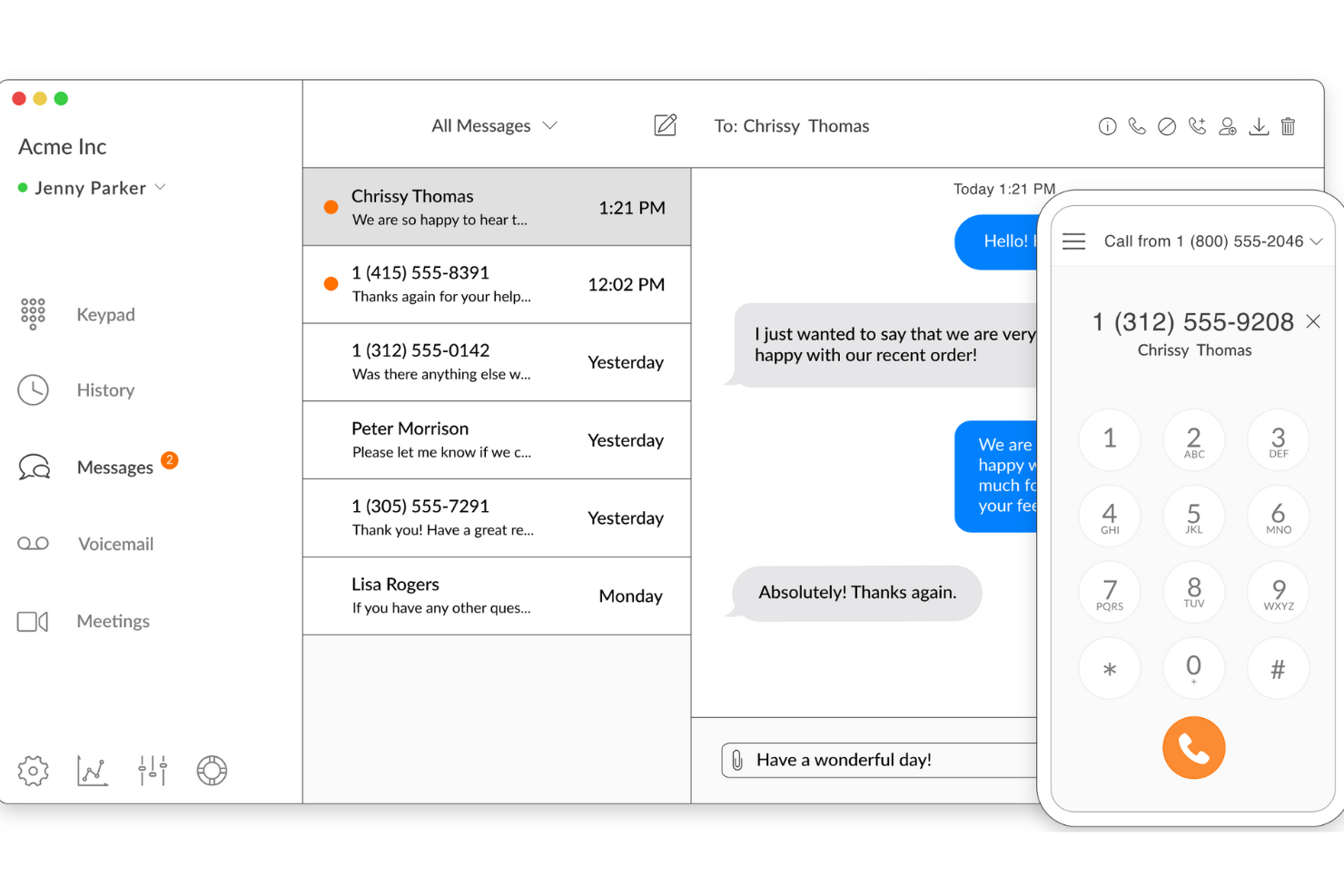 TalkRoute screenshot - 10 beste callcentersoftware beoordeeld voor 2026