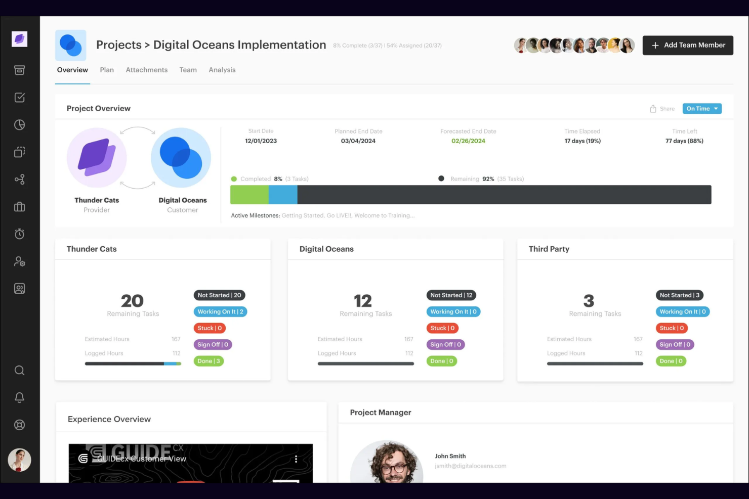GUIDEcx screenshot - 10 beste AI-platforms voor klantintroductie in 2026