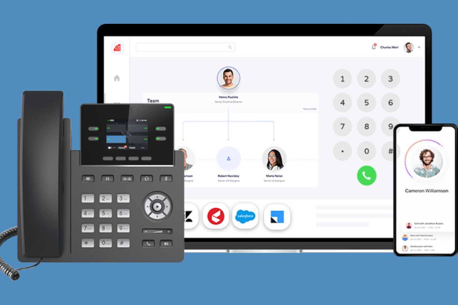 Ozonetel screenshot - 10 bästa uppringningssystemen för callcenter granskade 2026