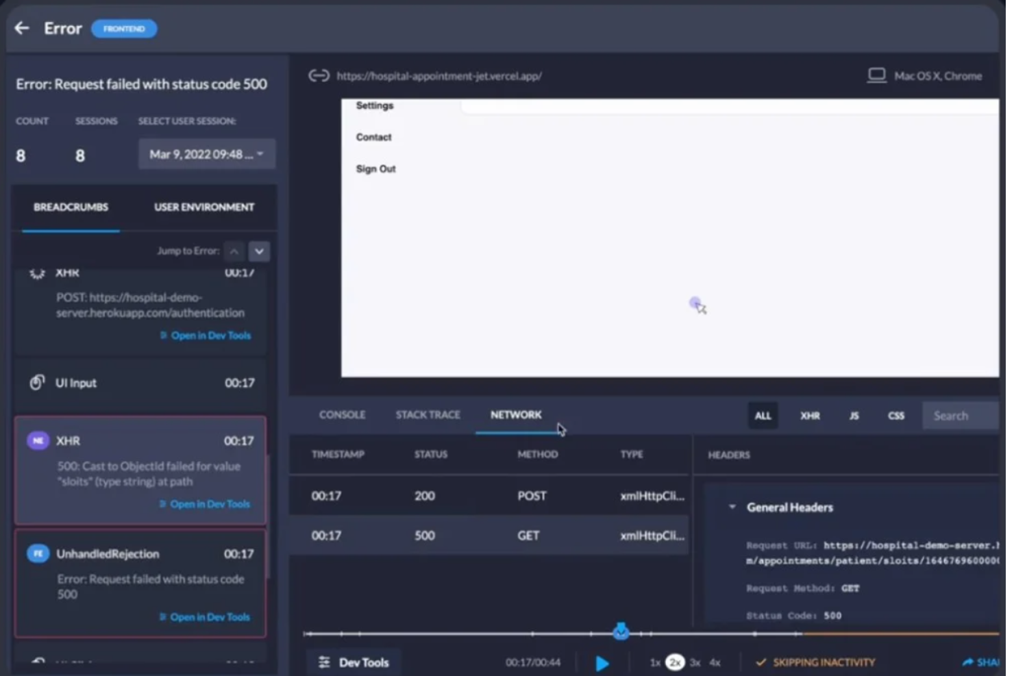 Zipy screenshot - De 10 bästa programvarorna för sessionsinspelning granskade 2026