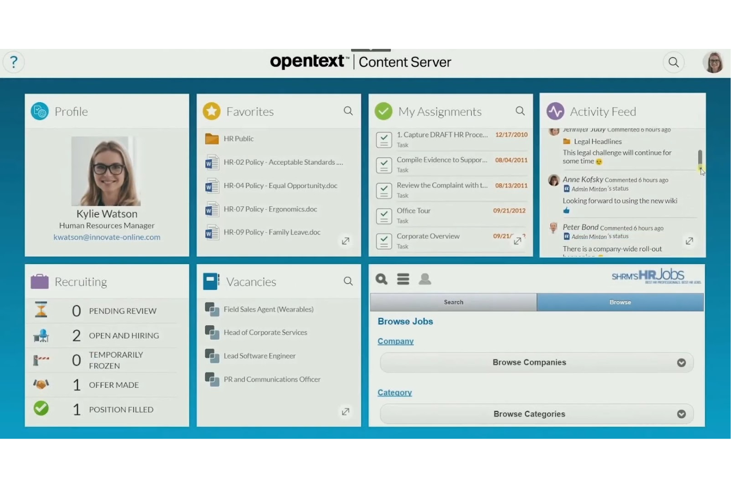 OpenText screenshot - 10 parasta tekoälyn tunneanalyysityökalua – arvioitu vuonna 2026