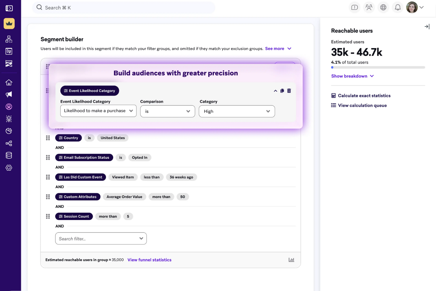 Braze screenshot - 10 Customer.io-alternatieven voor e-mailautomatisering in 2026