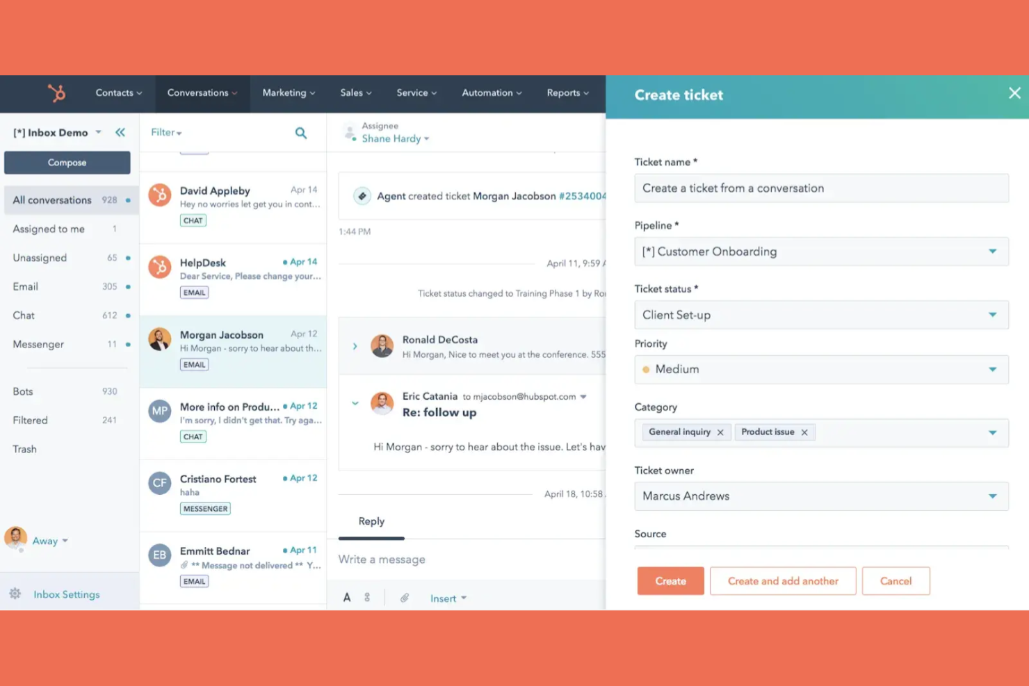 HubSpot screenshot - 10 Sprinklr-alternativer til kundeengagement i 2026