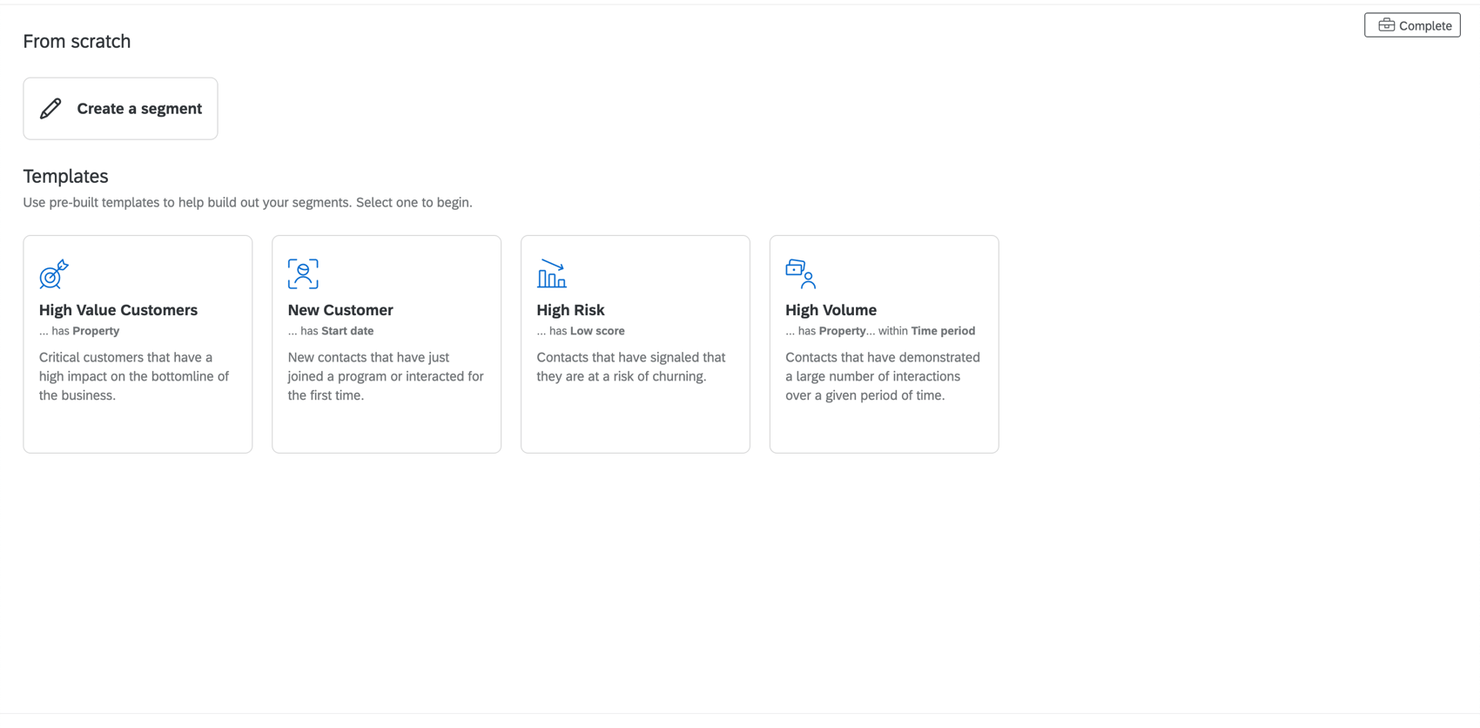 Qualtrics Customer Experience screenshot - 10 Best Customer Segmentation Tools For 2026
