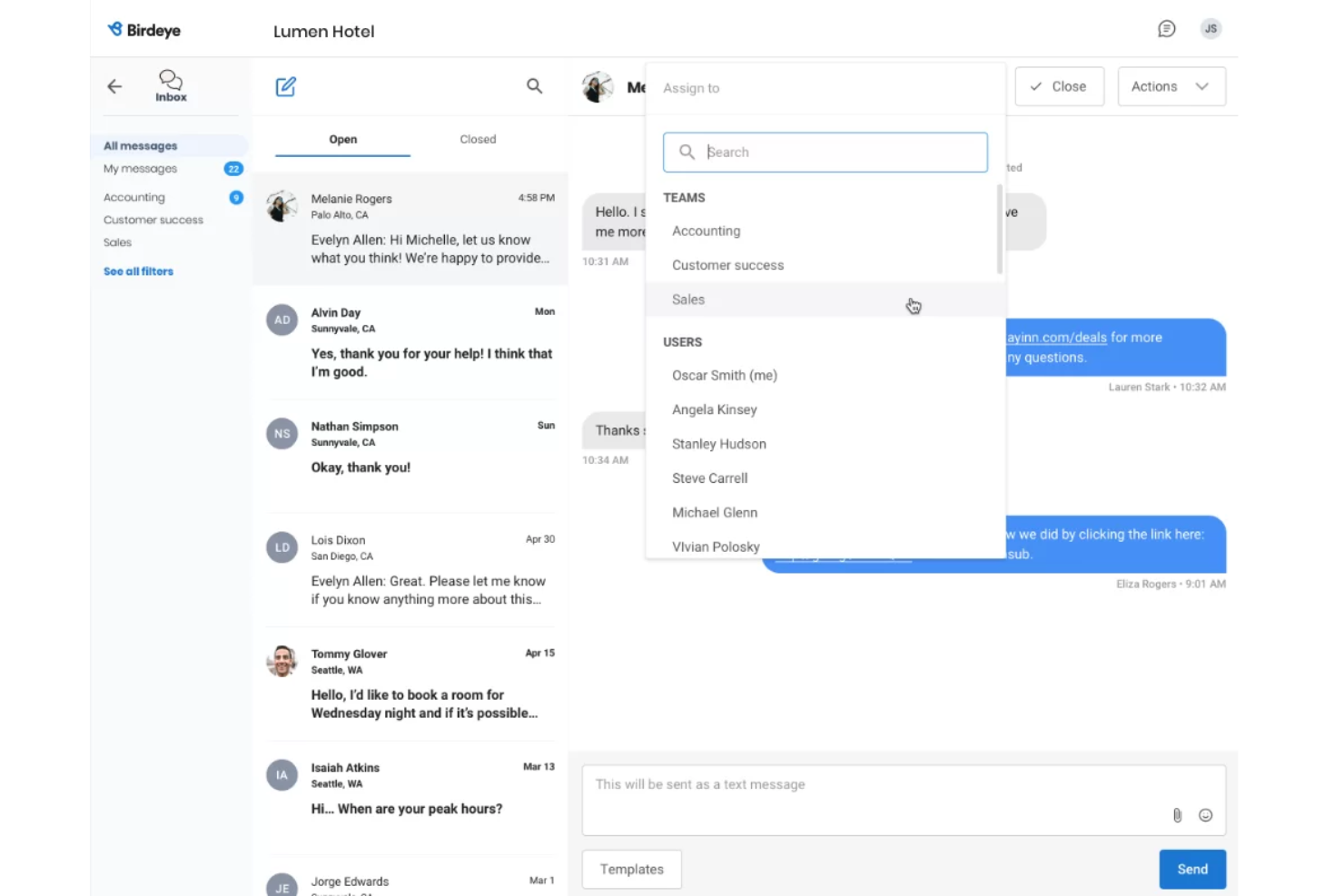 Birdeye screenshot - 10 Best Customer Messaging Platforms for Teams In 2026