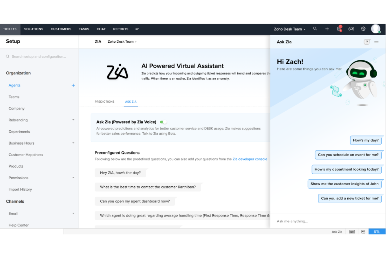Zoho Desk screenshot - 10 Best Simple Help Desk Software Of 2026 for Ease of Use