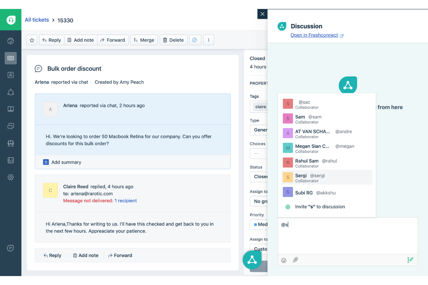 Freshdesk screenshot - 10 Best Simple Help Desk Software Of 2026 for Ease of Use