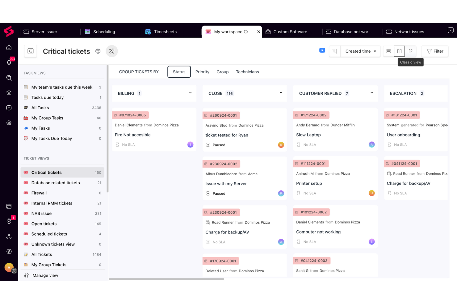 SuperOps screenshot - 10 Best Simple Help Desk Software Of 2026 for Ease of Use