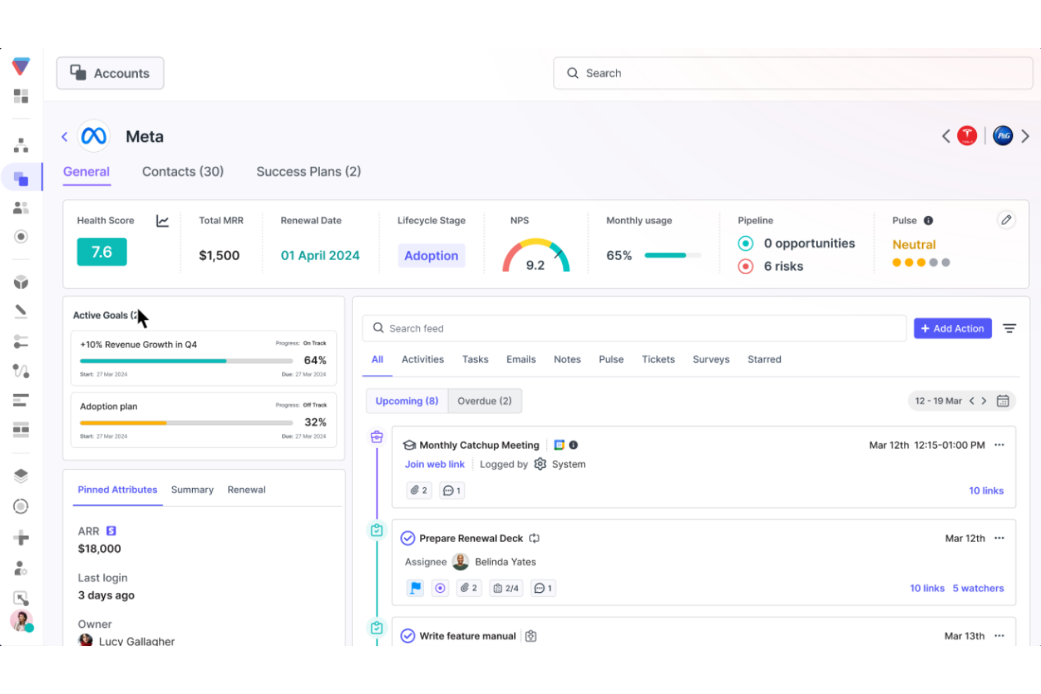 Velaris screenshot - 10 Best Customer Success Software of 2026