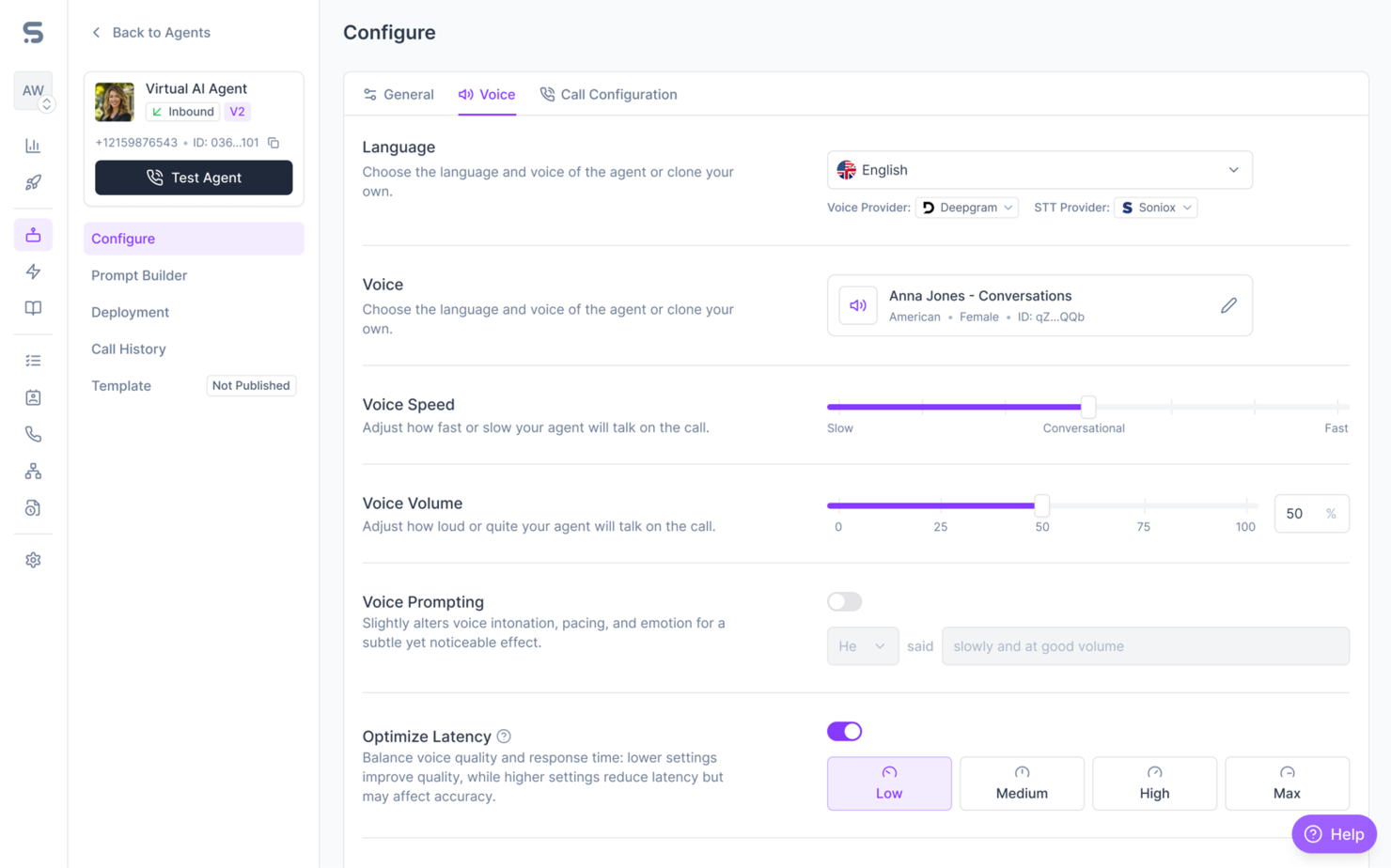 Synthflow AI screenshot - 10 Best AI Call Agents Reviewed in 2026